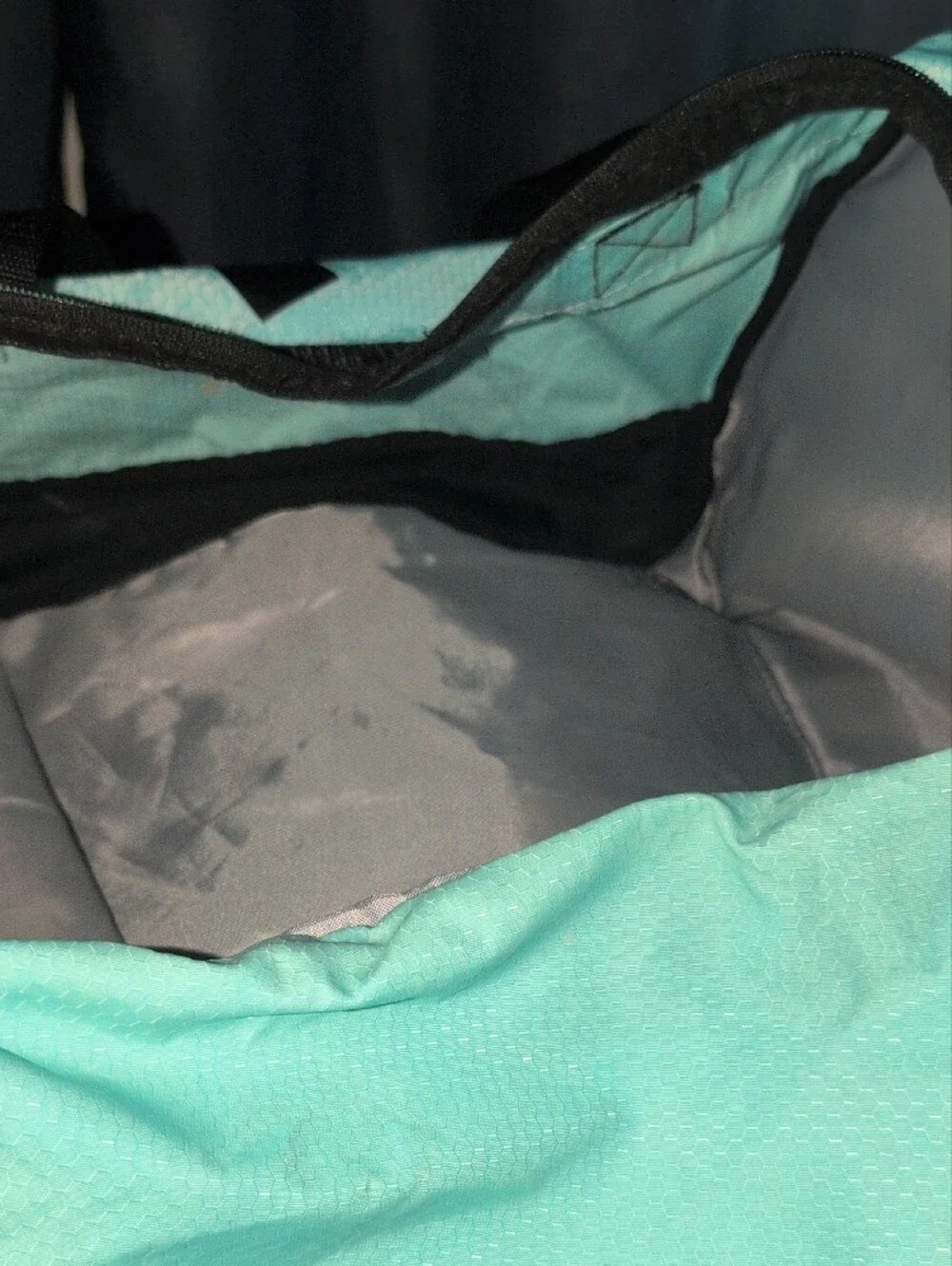 adidas Teal and Black Training Duffel